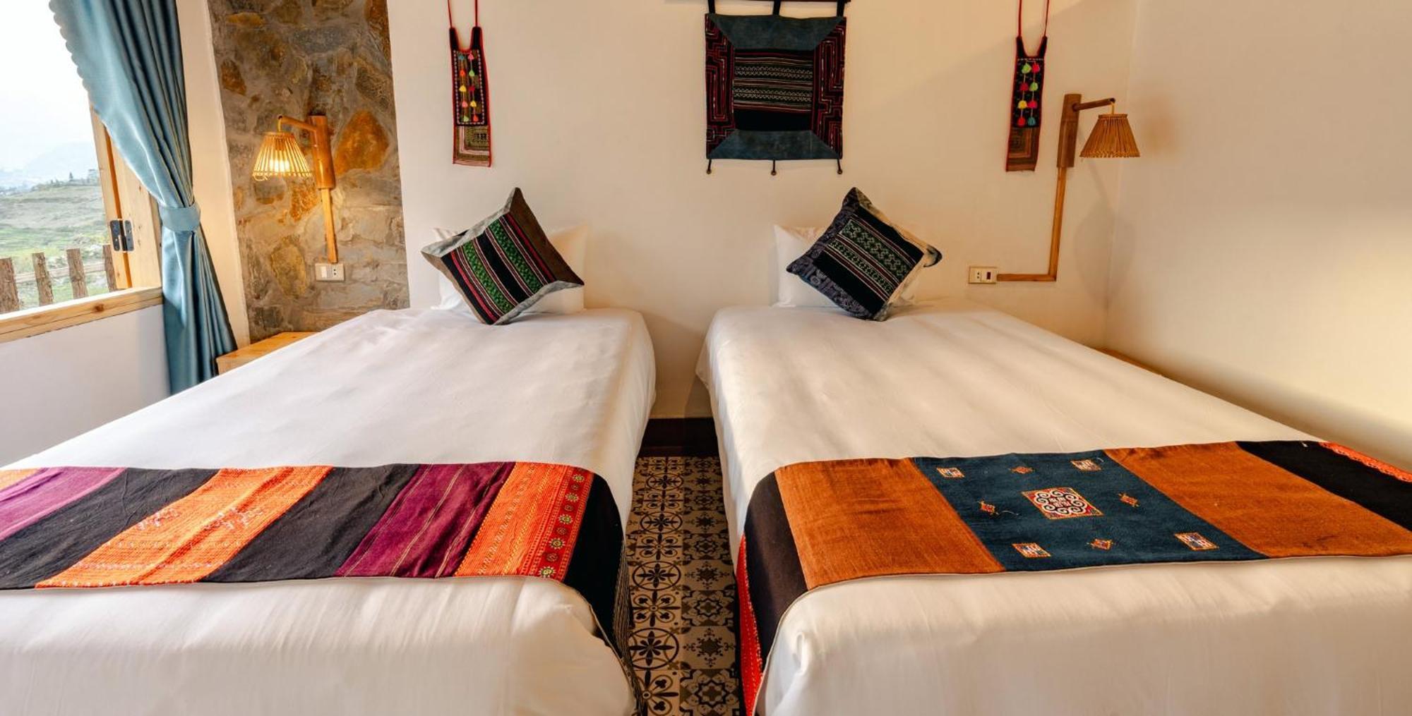 Muong Hoa Eco Villa Шапа Экстерьер фото